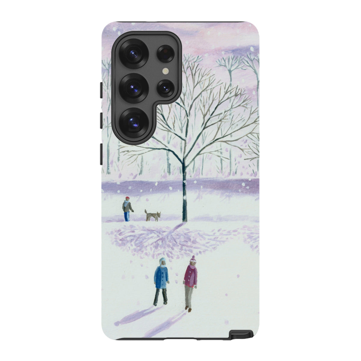 Samsung Tough Case – Weihnachtspark von Mary Stubberfield