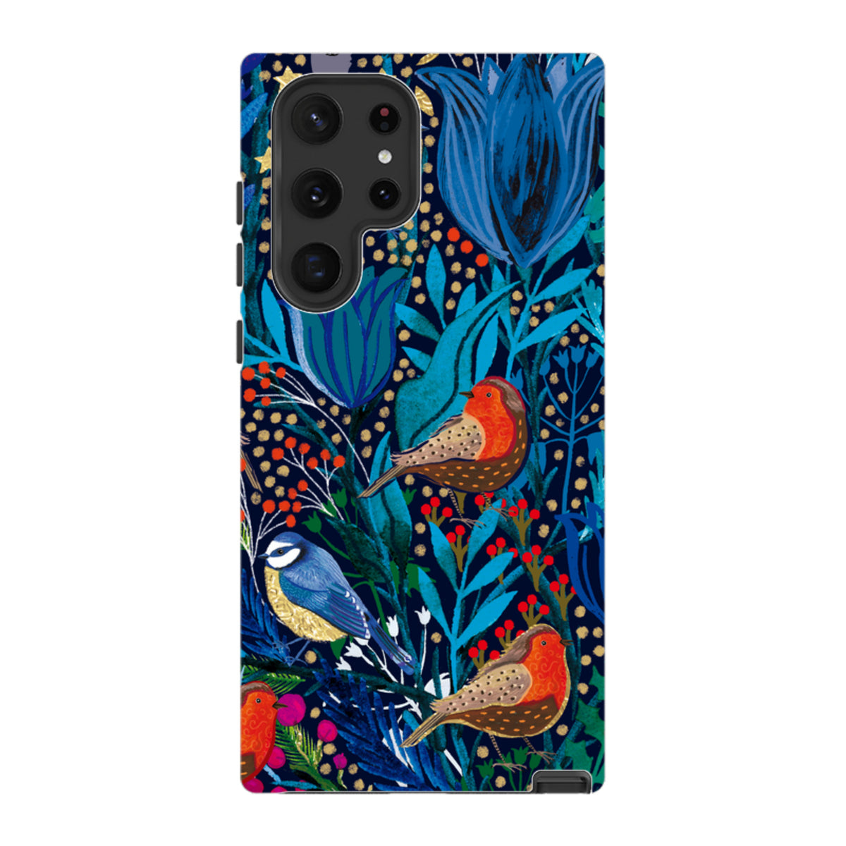 Samsung Tough Case - Xmas Robin IV By Emma Frances Grant