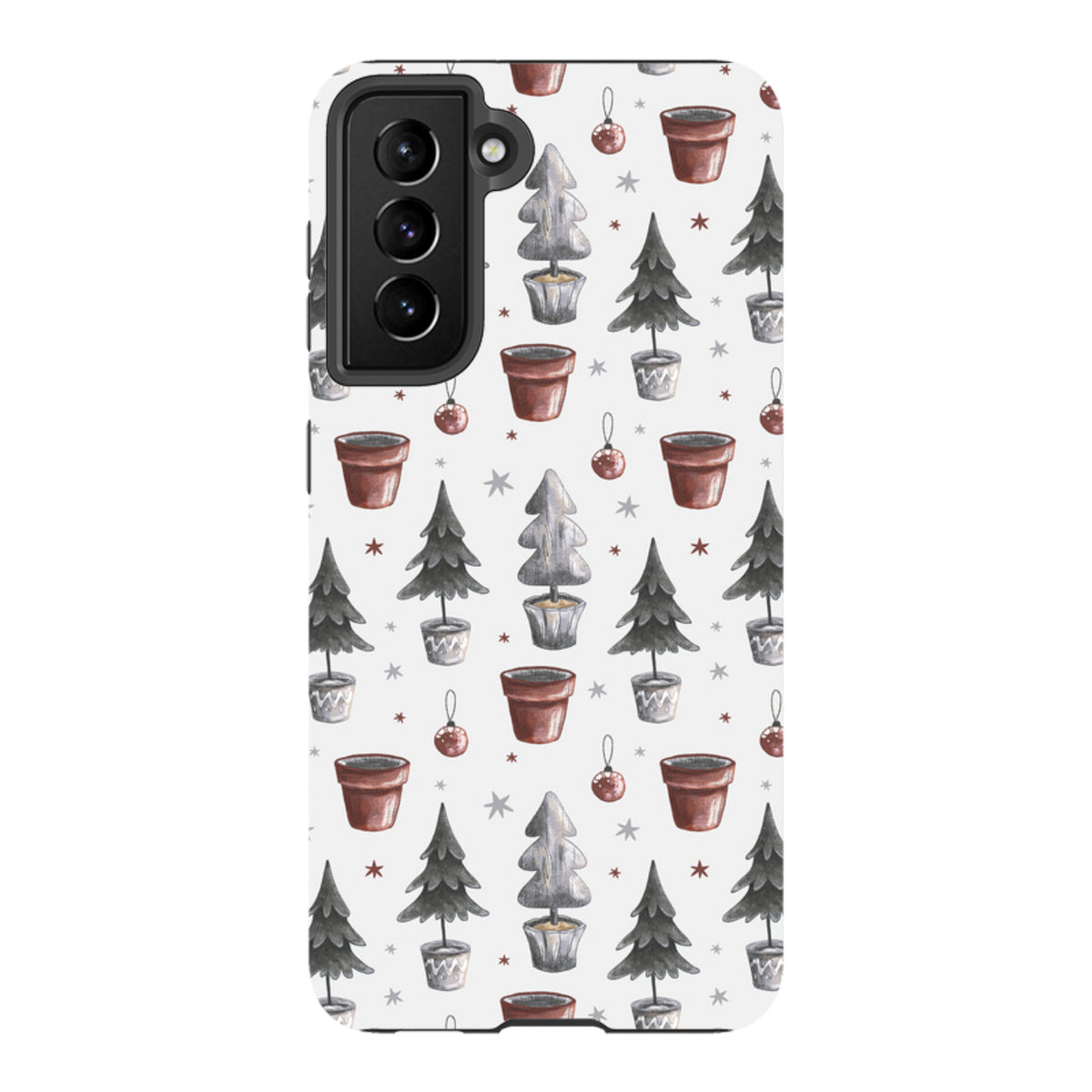 Samsung Tough Case - Xmas Tree Pattern