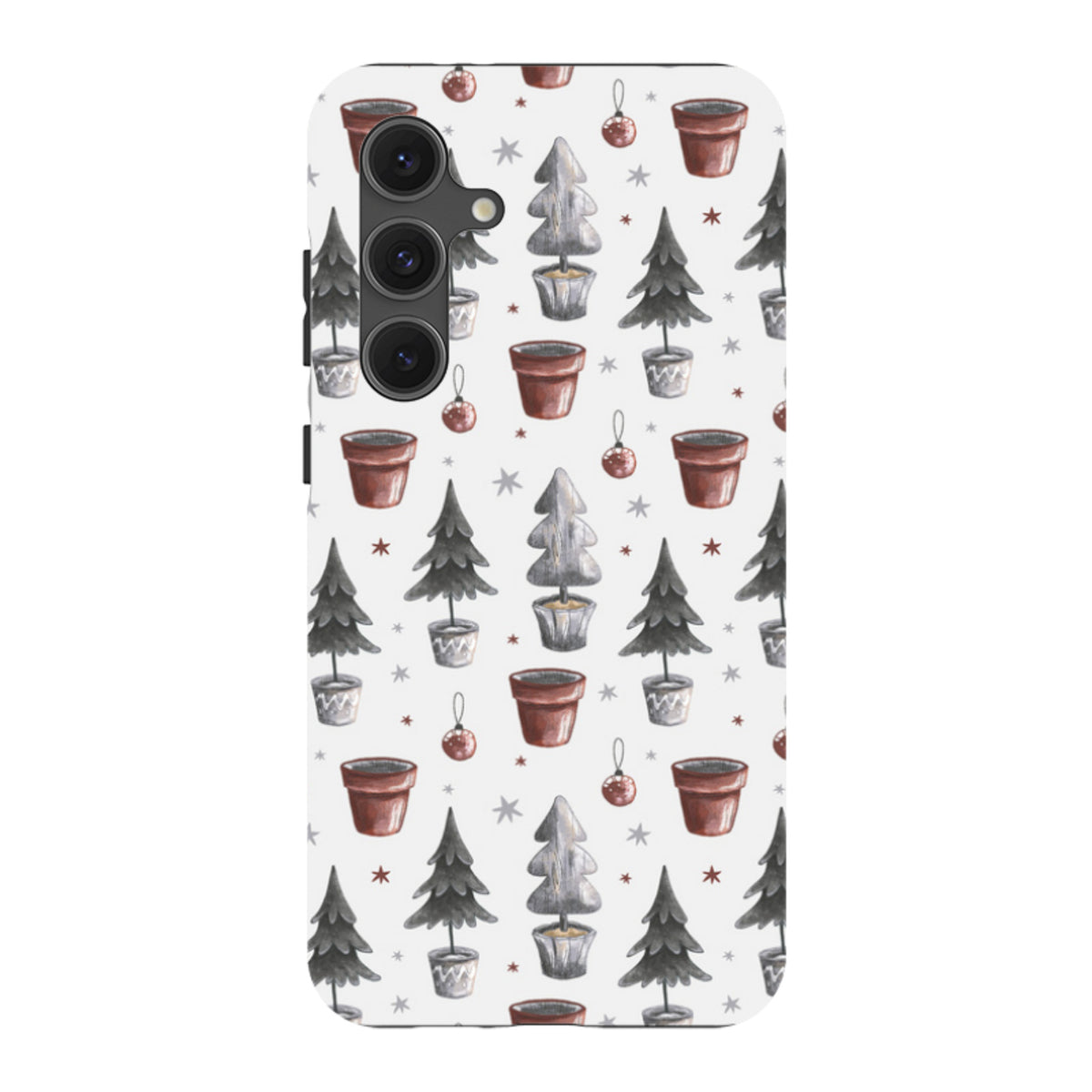 Samsung Tough Case - Xmas Tree Pattern