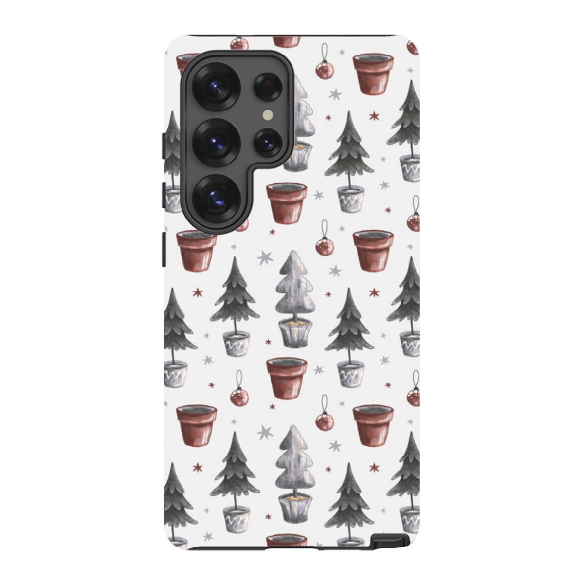 Samsung Tough Case - Xmas Tree Pattern