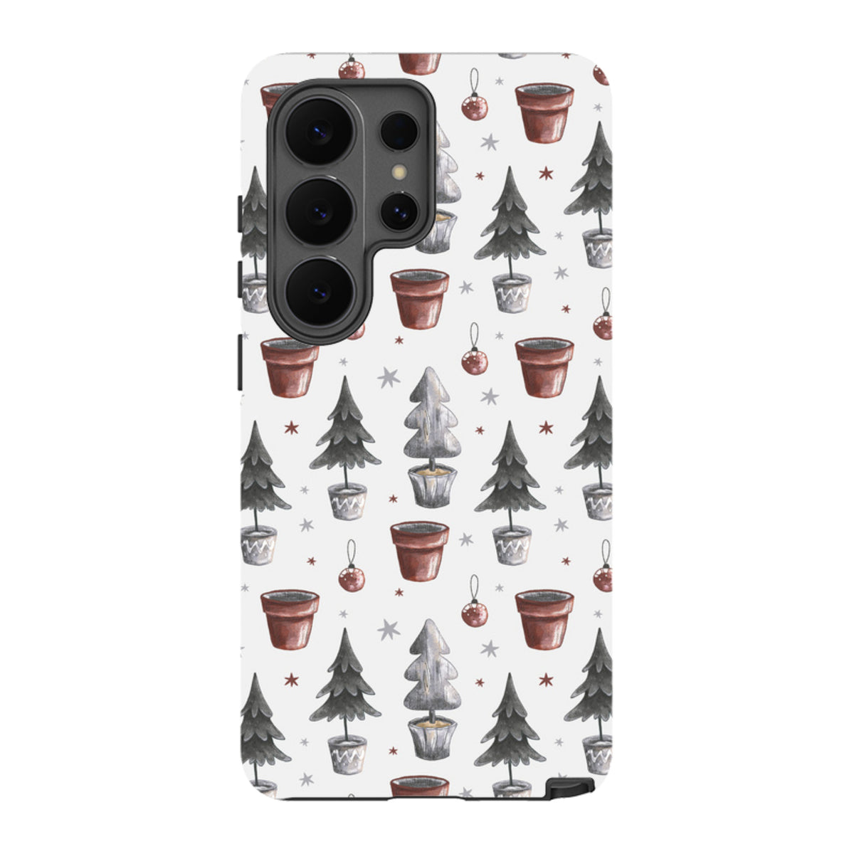 Samsung Tough Case - Xmas Tree Pattern