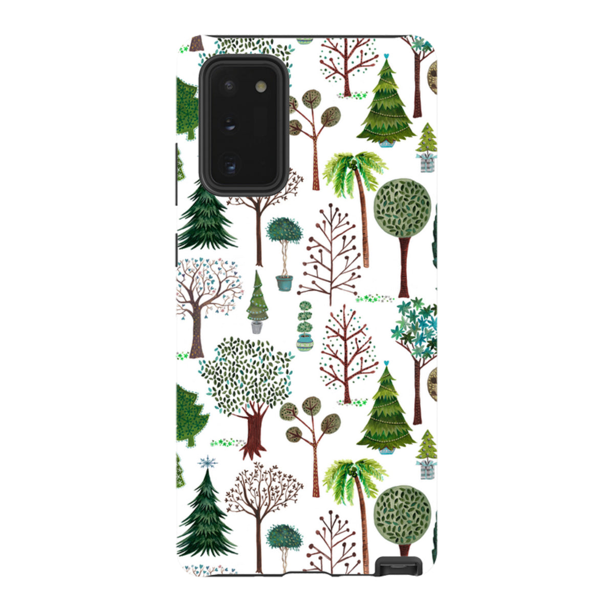Samsung Tough Case - Xmas Trees By Caroline Bonne Muller