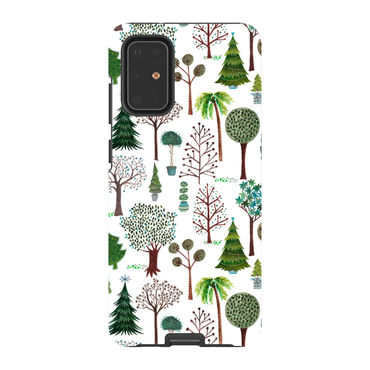Samsung Tough Case - Xmas Trees By Caroline Bonne Muller