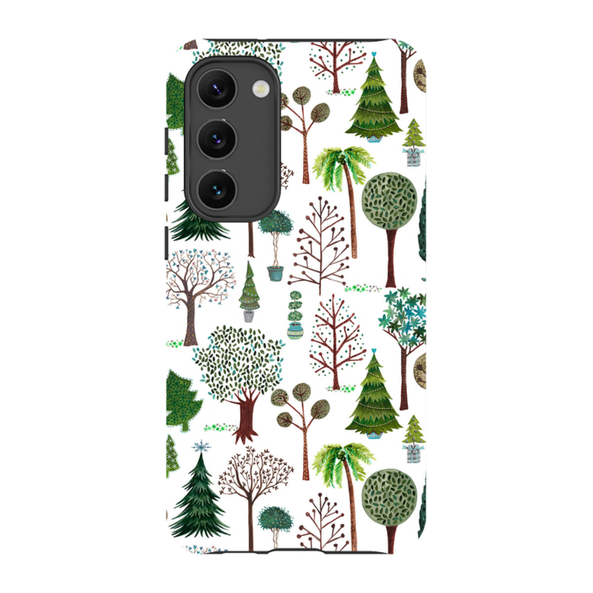 Samsung Tough Case - Xmas Trees By Caroline Bonne Muller