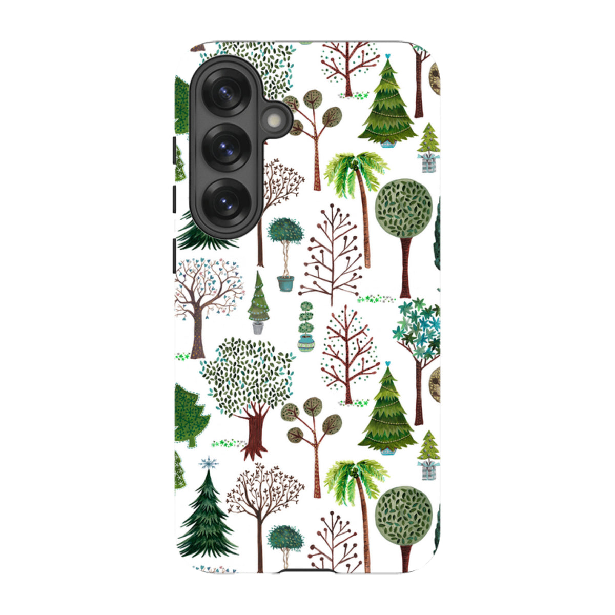Samsung Tough Case - Xmas Trees By Caroline Bonne Muller