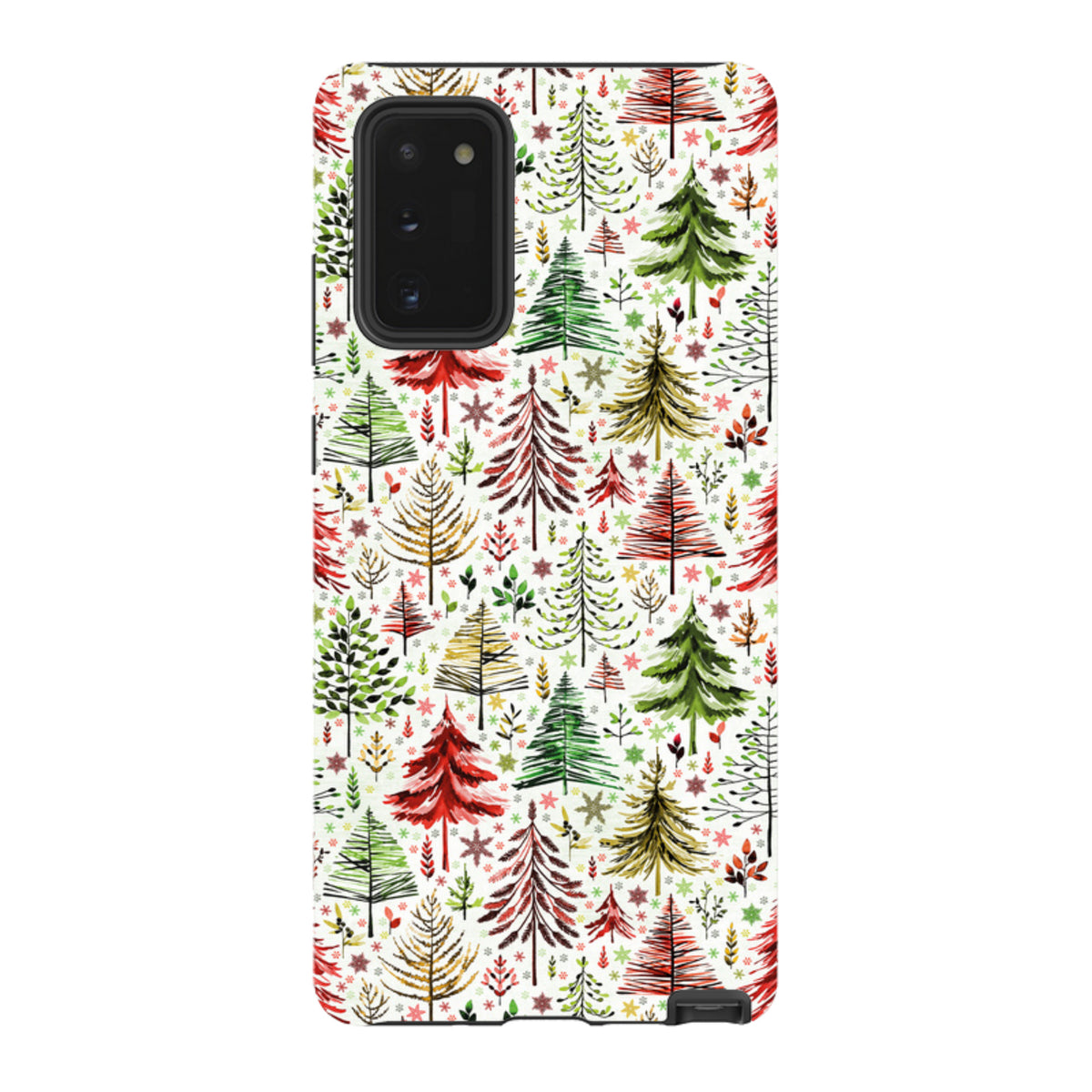 Samsung Tough Case - Xmas Trees By Elisabeth Haager