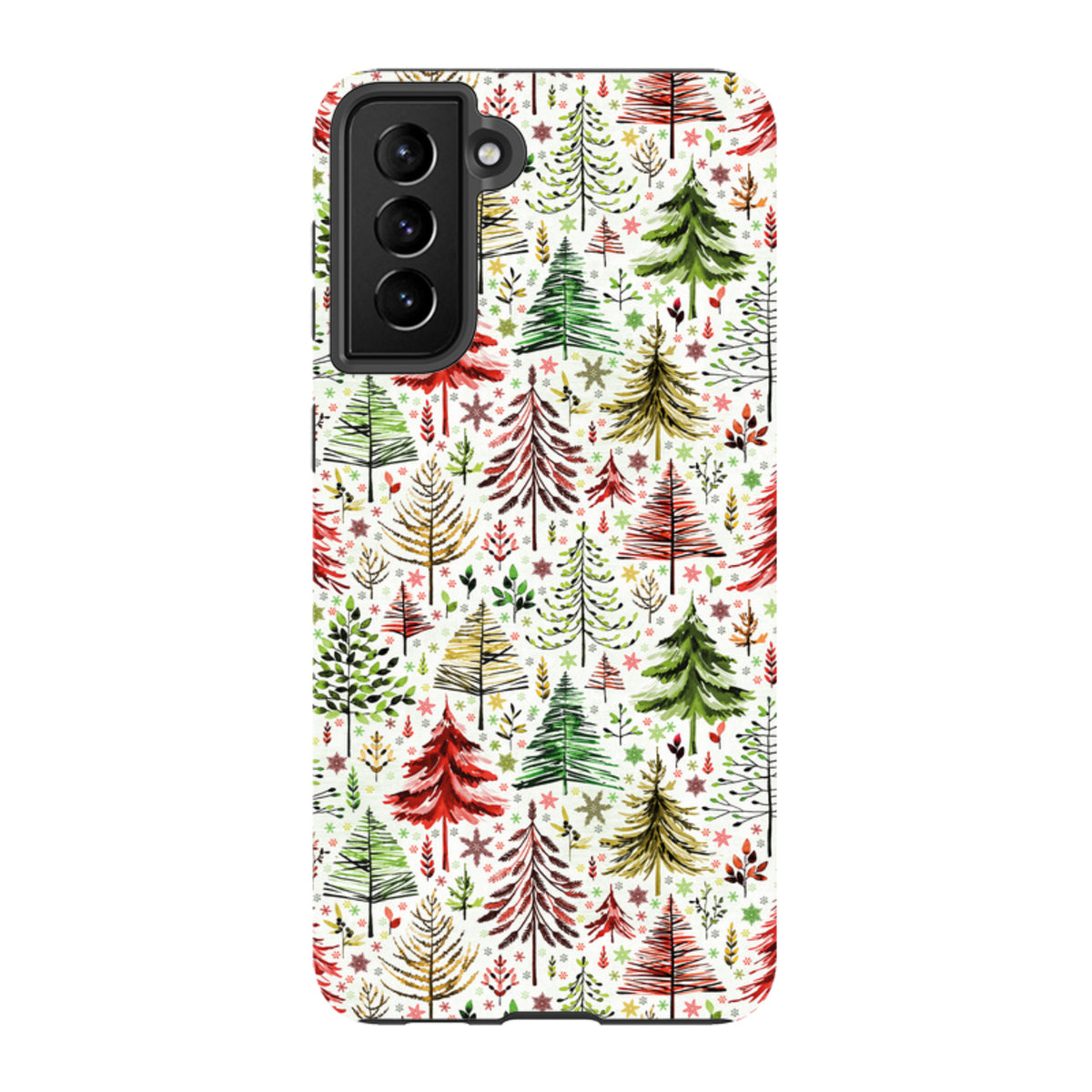 Samsung Tough Case - Xmas Trees By Elisabeth Haager