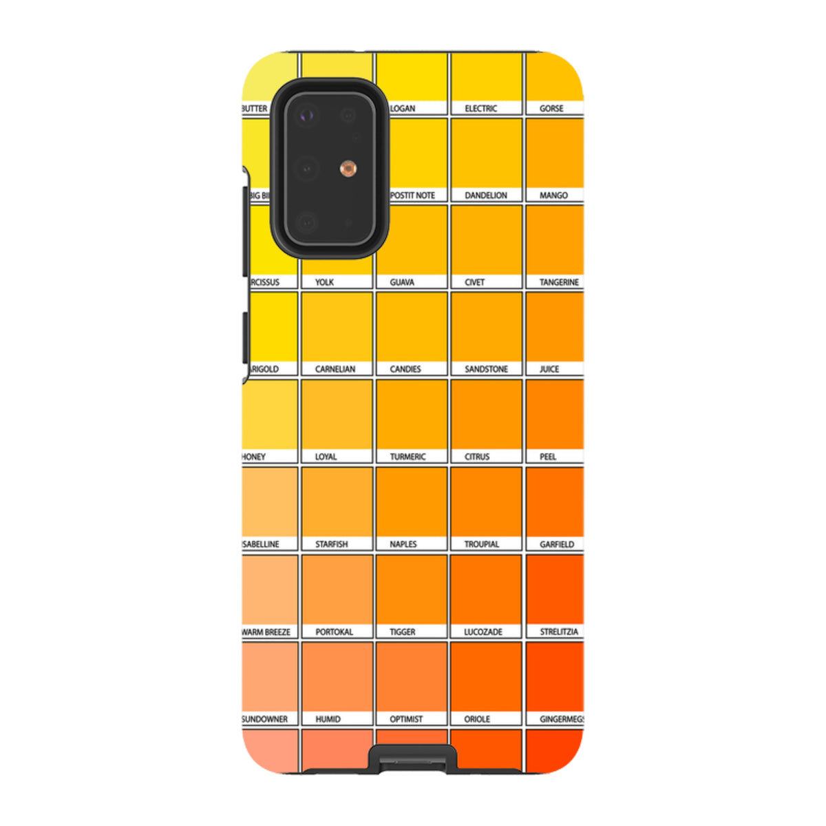 Samsung Tough Case - Yellow Chromology By Kitty Joseph