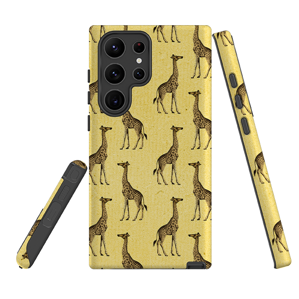 Samsung Tough Case - Yellow Giraffe