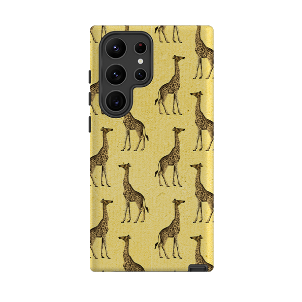 Samsung Tough Case - Yellow Giraffe