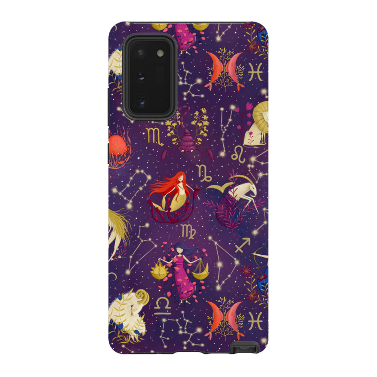 Samsung Tough Case - Zodiac Pattern By Maja Lindberg