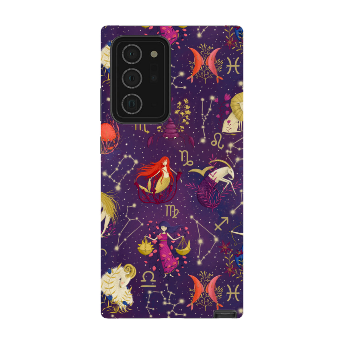 Samsung Tough Case - Zodiac Pattern By Maja Lindberg