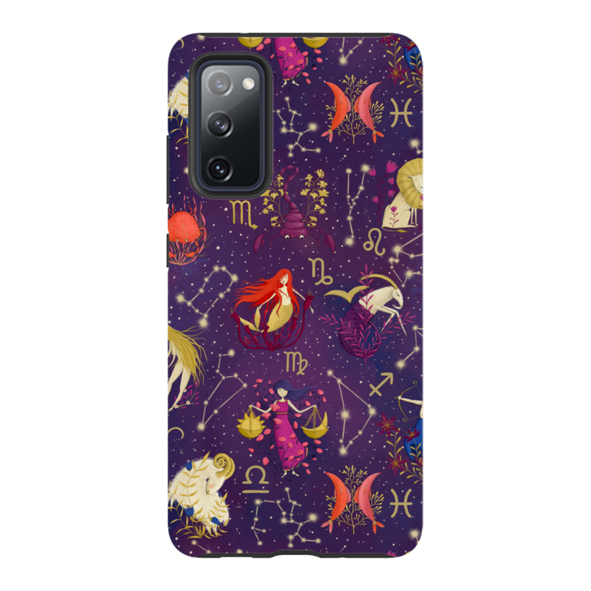 Samsung Tough Case - Zodiac Pattern By Maja Lindberg