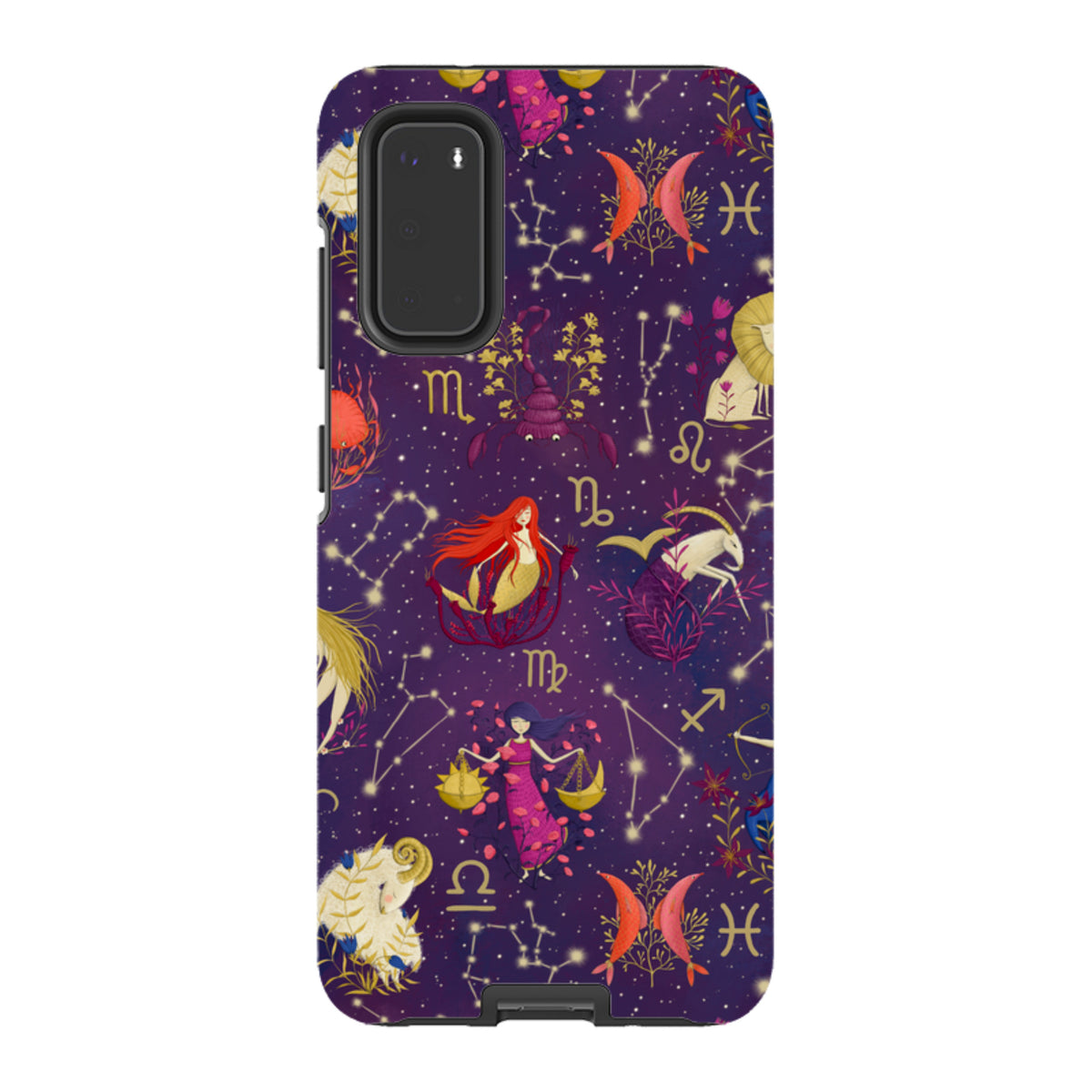 Samsung Tough Case - Zodiac Pattern By Maja Lindberg