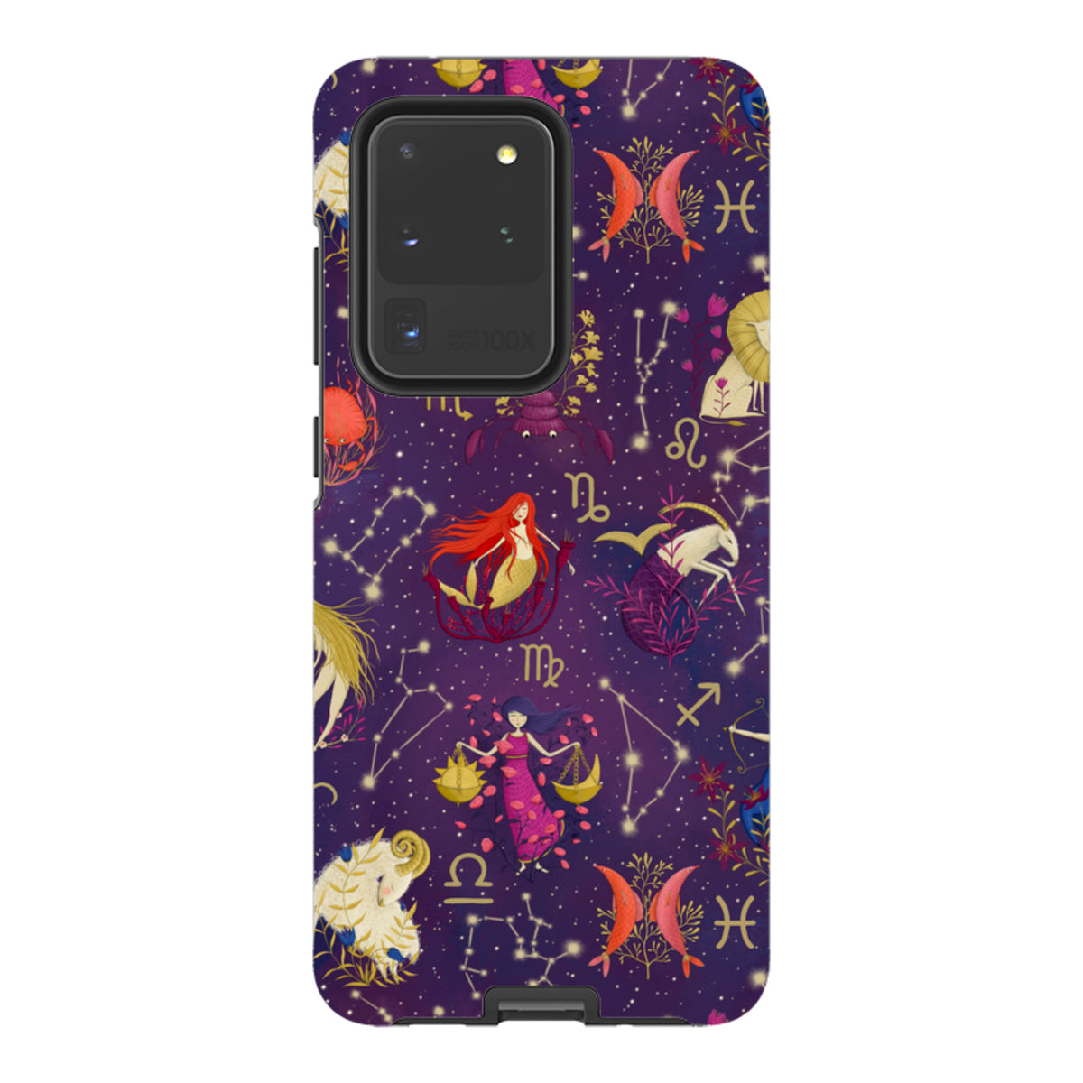 Samsung Tough Case - Zodiac Pattern By Maja Lindberg