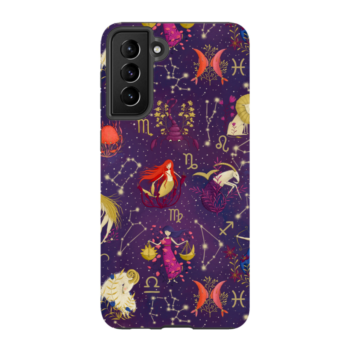 Samsung Tough Case - Zodiac Pattern By Maja Lindberg