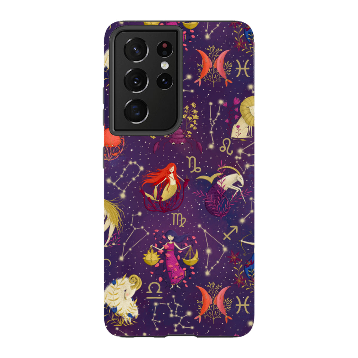 Samsung Tough Case - Zodiac Pattern By Maja Lindberg