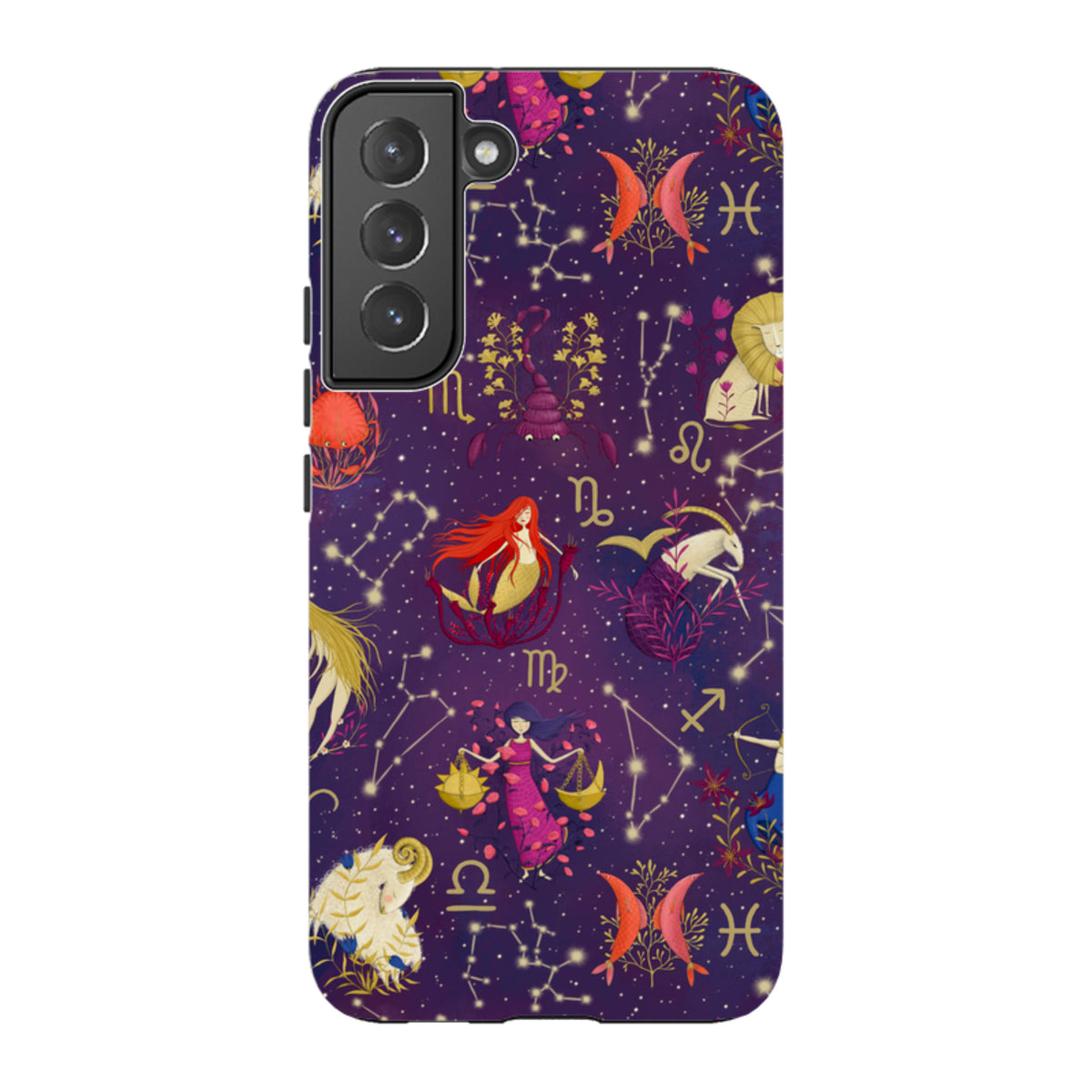Samsung Tough Case - Zodiac Pattern By Maja Lindberg