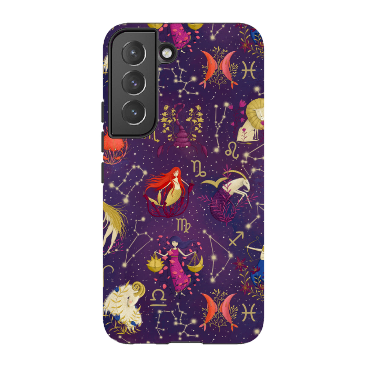 Samsung Tough Case - Zodiac Pattern By Maja Lindberg