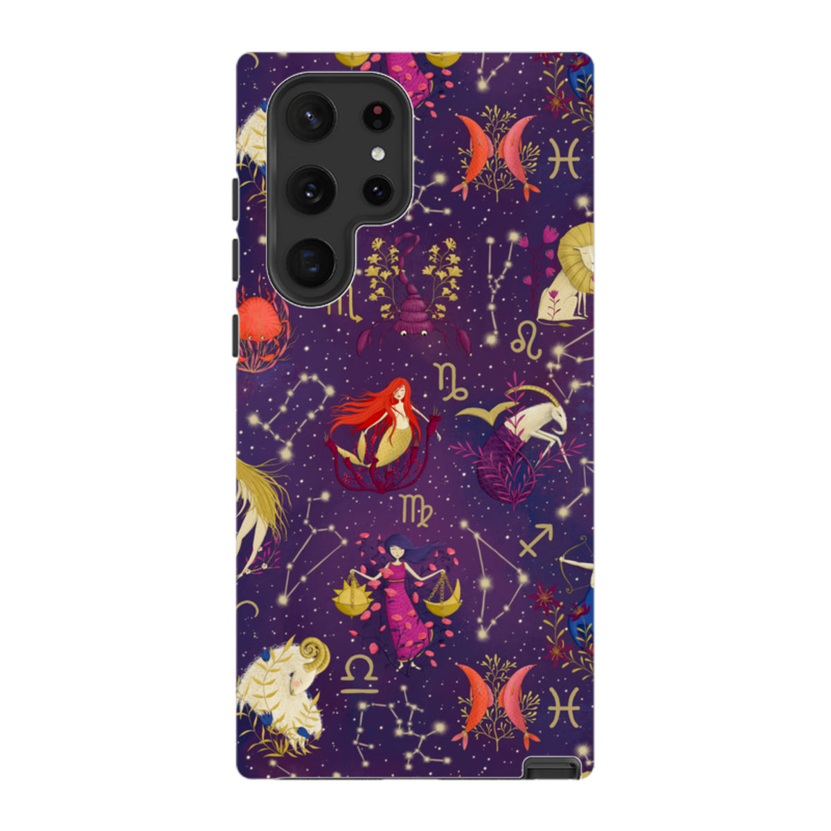 Samsung Tough Case - Zodiac Pattern By Maja Lindberg