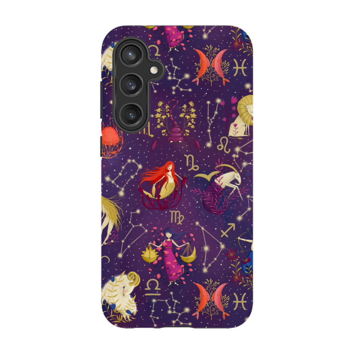 Samsung Tough Case - Zodiac Pattern By Maja Lindberg