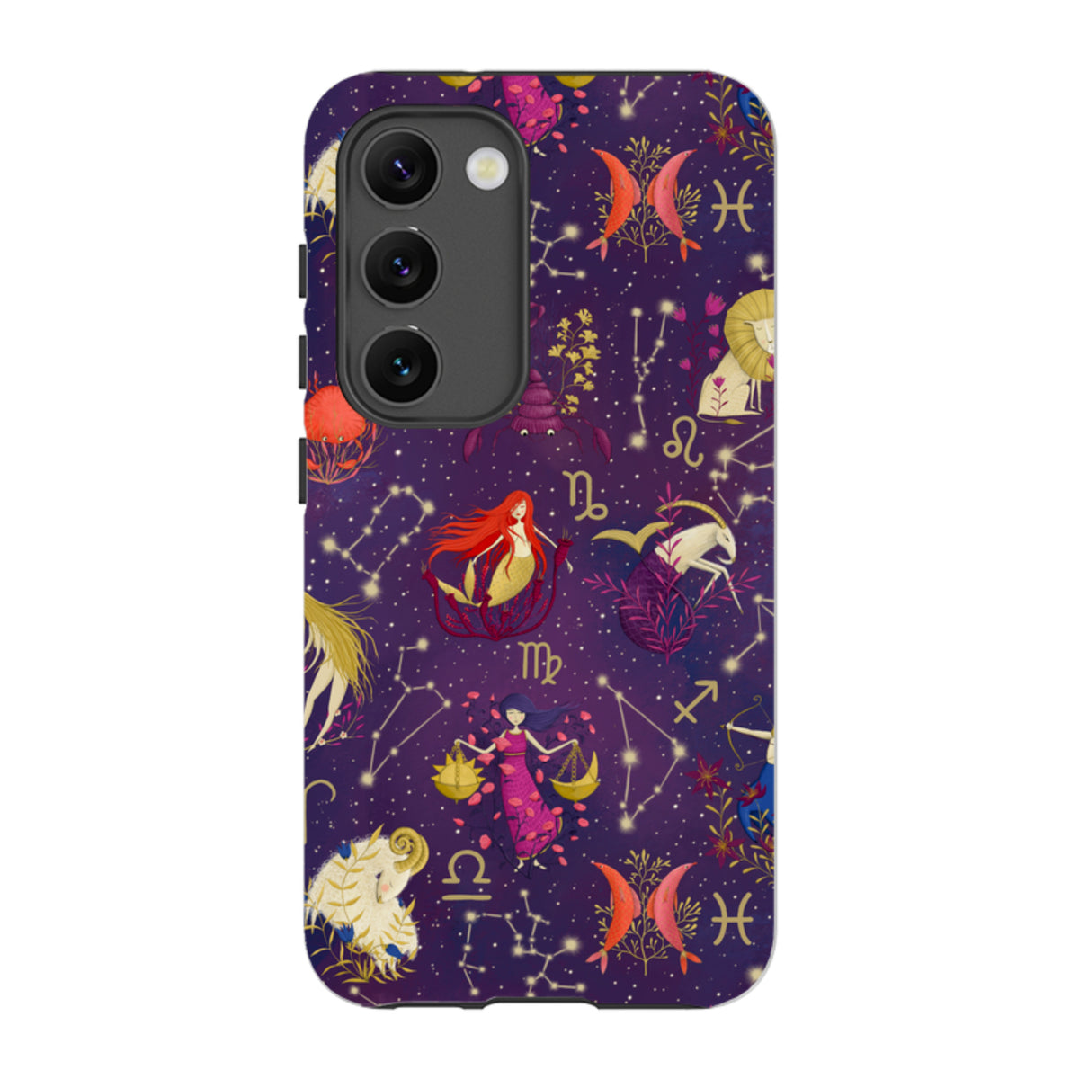 Samsung Tough Case - Zodiac Pattern By Maja Lindberg
