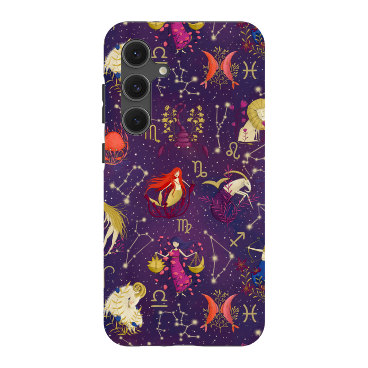 Samsung Tough Case - Zodiac Pattern By Maja Lindberg