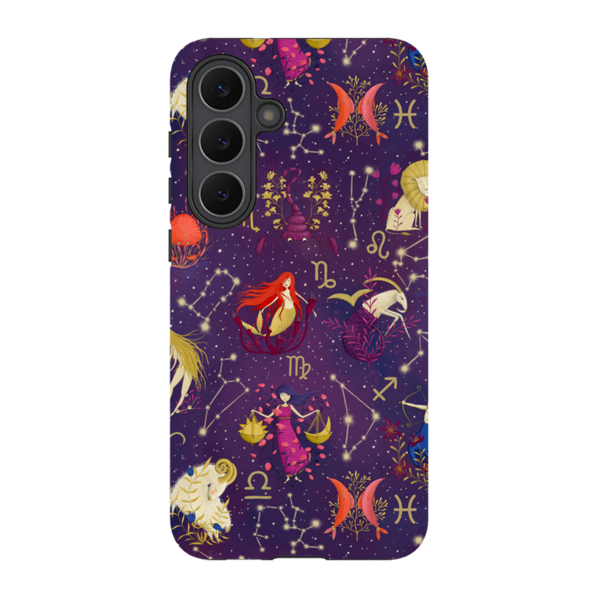 Samsung Tough Case - Zodiac Pattern By Maja Lindberg