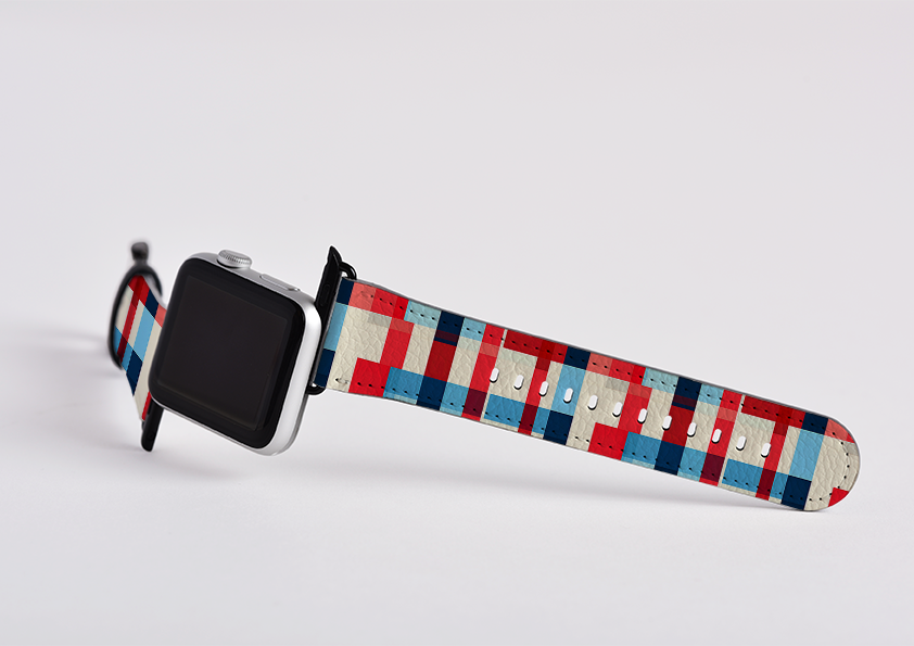 San Jose Gingham Apple Watch Strap