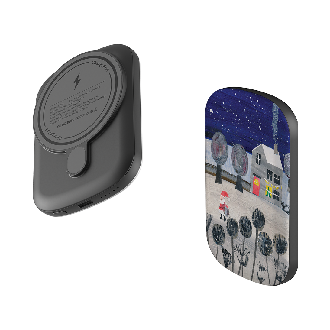 MagSafe Power Bank - Santa By Tracey English