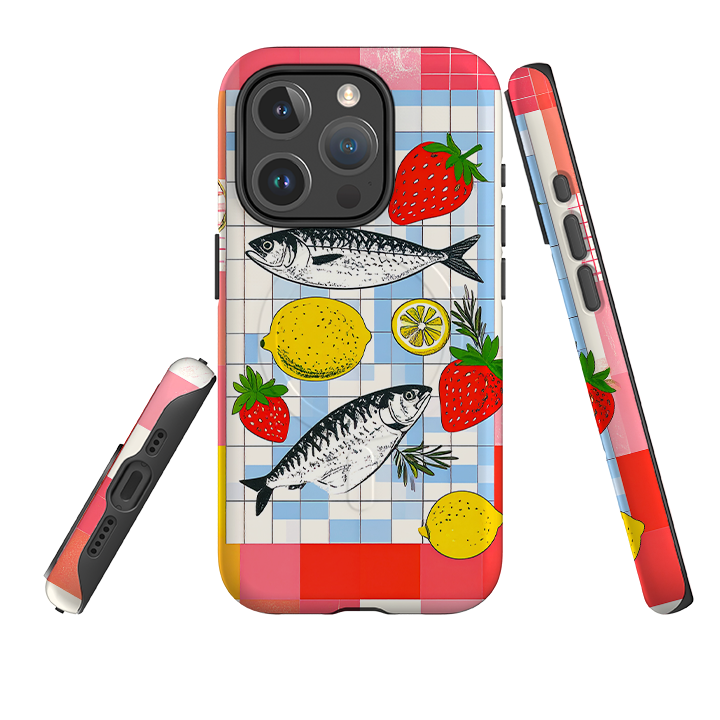 iPhone MagSafe Tough Case - Sardines For Two