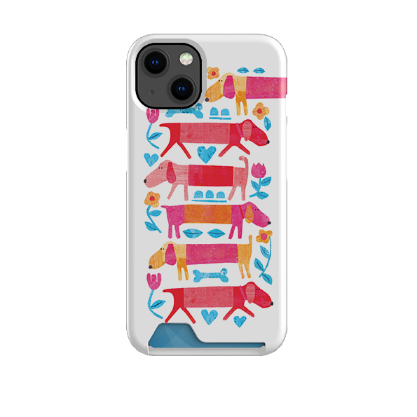 Sausage Dog Case and Card Case By Tracey English