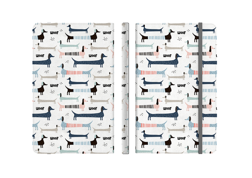 Sausage Dog Folio Notebook
