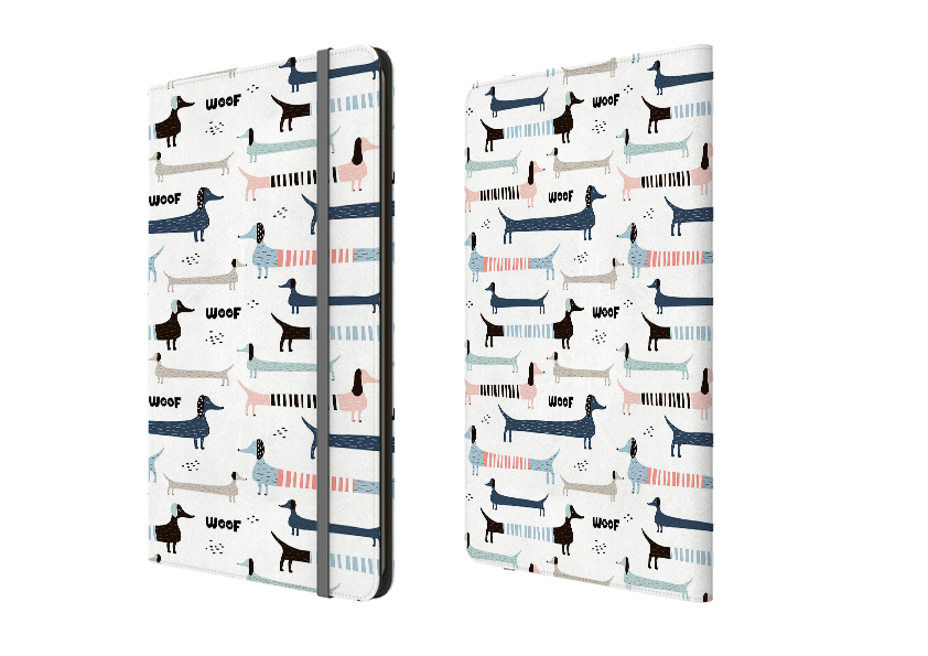 Sausage Dog Folio Notebook
