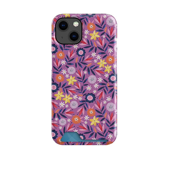 Scattered Flowers I By Ali Brookes Case and Card Case