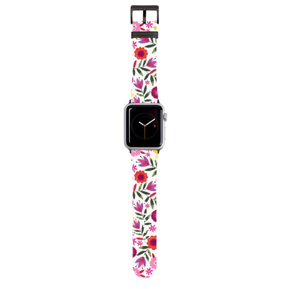 Scattered Flowers II Apple Watch Strap By Ali Brookes