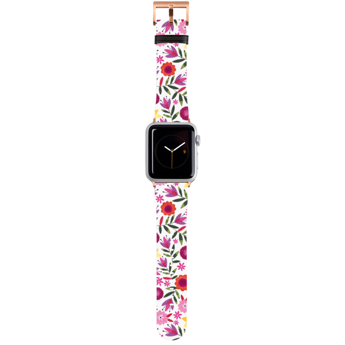 Scattered Flowers II Apple Watch Strap By Ali Brookes