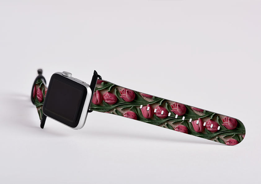 Schiedam Tulips Apple Watch Strap