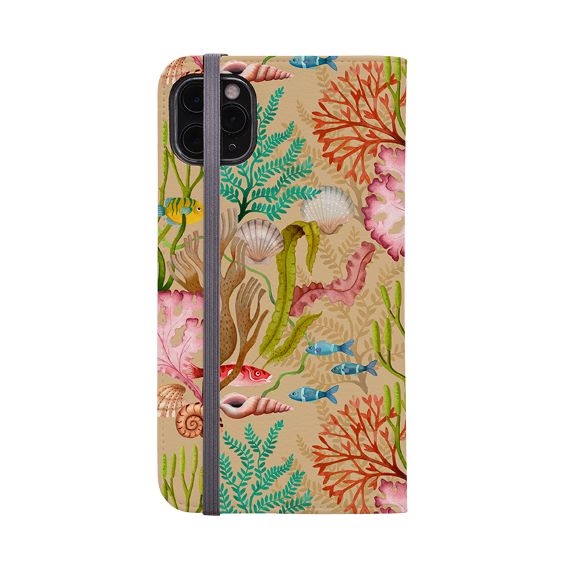 Seaweed Wallet Case By Bex Parkin