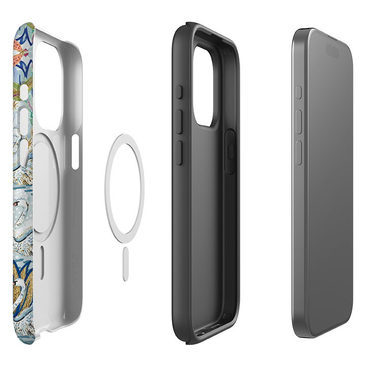 iPhone MagSafe Tough Case - Seven Swans I By Emma Frances Grant