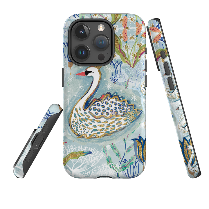 iPhone Tough Case - Seven Swans I By Emma Frances Grant