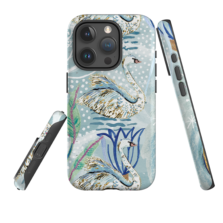 iPhone Tough Case - Seven Swans III By Emma Frances Grant