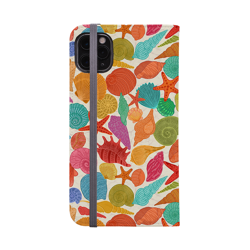 Shells II Wallet Case By Natalie Pedetti Prack