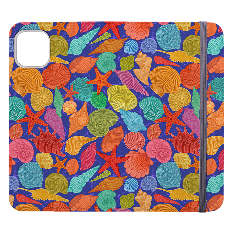 Shells Wallet Case By Natalie Pedetti Prack