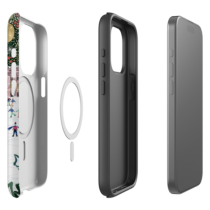 iPhone MagSafe Tough Case - Skating At Somerset House By Emma Frances Grant