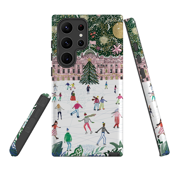 Samsung Tough Case - Skating At Somerset House By Emma Frances Grant