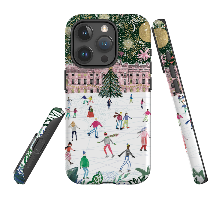 iPhone Tough Case - Skating At Somerset House By Emma Frances Grant