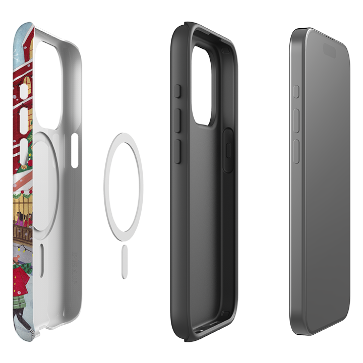 iPhone MagSafe Tough Case - Skating London By Caroline Bonne Muller