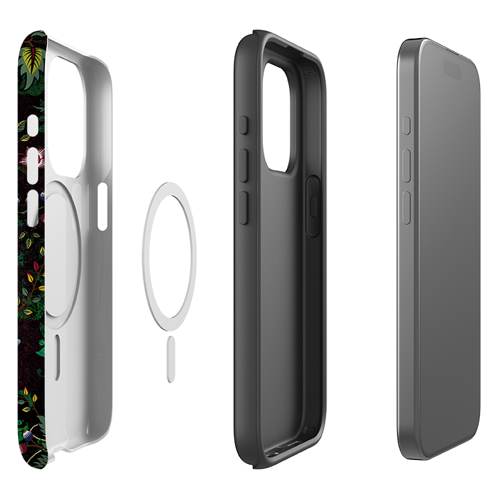 iPhone MagSafe Tough Case - Skelton Green